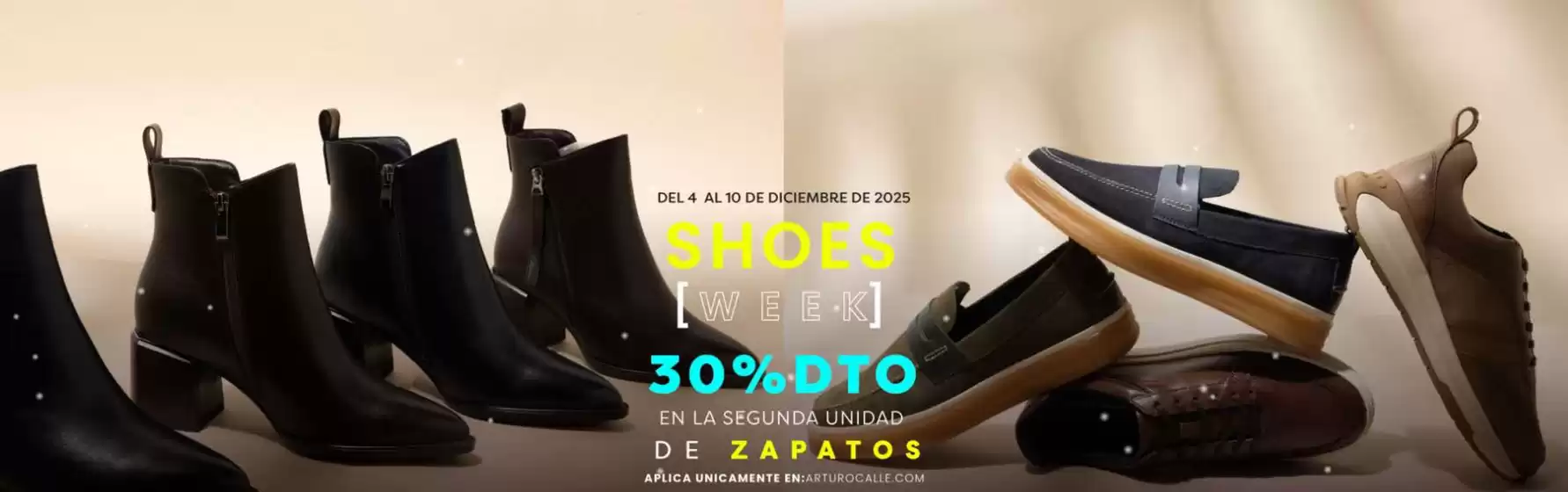 Catálogo Arturo Calle en Ciudad Bolívar | Shoes Week 30% DTO | 2025-12-04T00:00:00.000Z - 2025-12-10T00:00:00.000Z