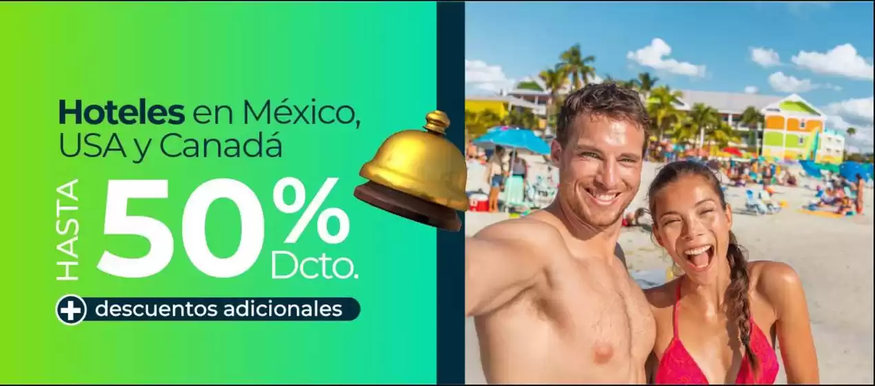 Catálogo Viajes Falabella | Hoteles en Mexico USA y Canada 50% DTO | 2025-12-04T00:00:00.000Z - 2025-12-31T00:00:00.000Z