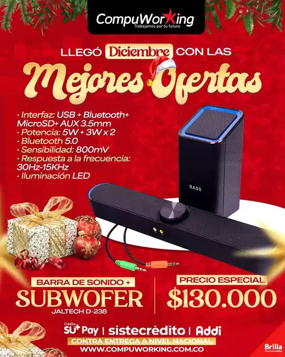 Catálogo Compuworking en Zarzal | Gangas exclusivas | 2025-12-01T00:00:00.000Z - 2025-12-31T00:00:00.000Z