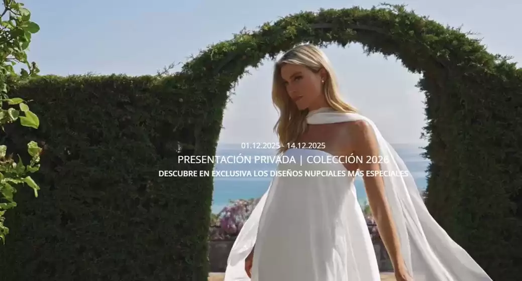 Catálogo Pronovias en La Sierra | Coleccion 2026 | 2025-12-11T00:00:00.000Z - 2025-12-14T00:00:00.000Z