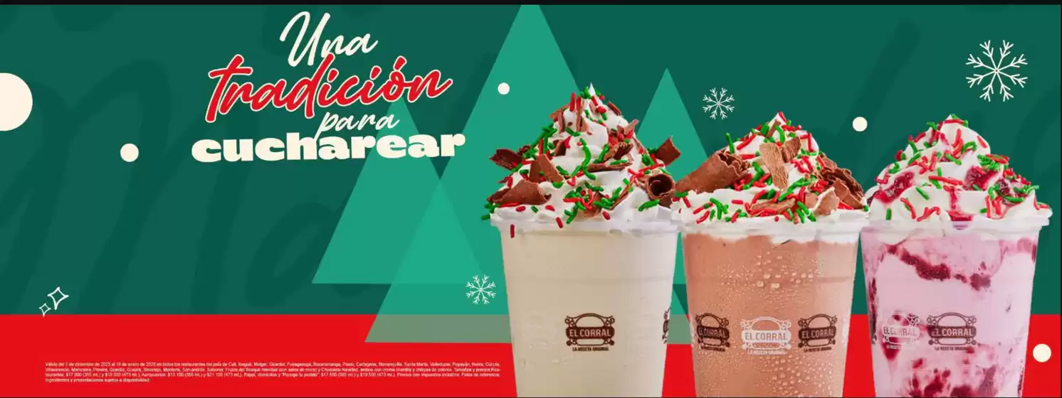 Catálogo El Corral en Cali | Un tradicion para cucharear | 2025-12-09T00:00:00.000Z - 2026-01-18T00:00:00.000Z