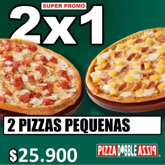 Catálogo Pizza Doble Pizza en Cali | Super Promo | 2025-12-09T00:00:00.000Z - 2025-12-31T00:00:00.000Z