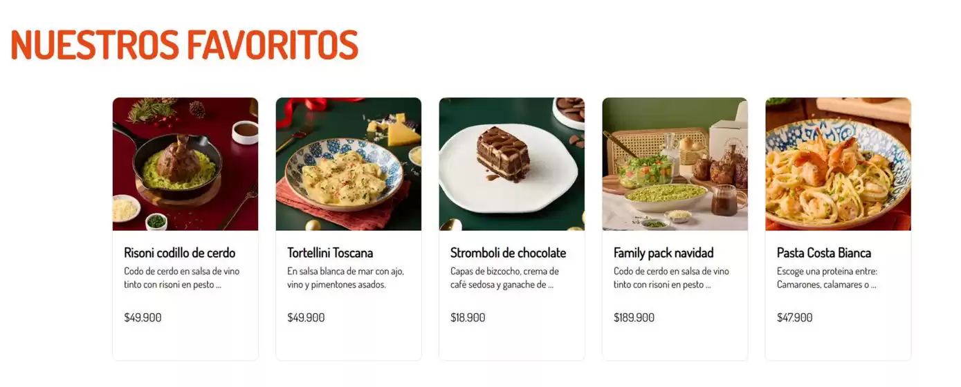 Catálogo Il Forno en Cali | Nuestros Favoritos | 2025-12-09T00:00:00.000Z - 2025-12-31T00:00:00.000Z