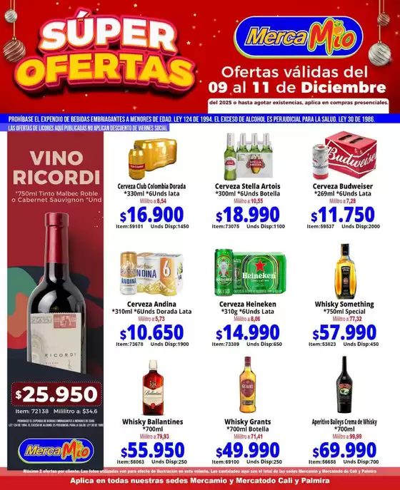 Catálogo MercaTodo en Villamaría | Promociones actuales | 2025-12-09T00:00:00.000Z - 2025-12-11T00:00:00.000Z