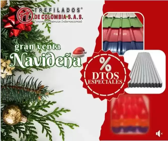Catálogo Trefilados de Colombia en Madrid | Gran Venta Navidena DTOS Especiales | 2025-12-09T00:00:00.000Z - 2025-12-31T00:00:00.000Z