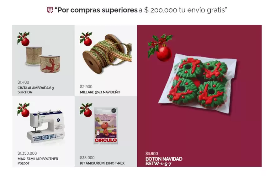 Catálogo Para Coser en Madrid | Magia Navidena | 2025-12-09T00:00:00.000Z - 2025-12-31T00:00:00.000Z