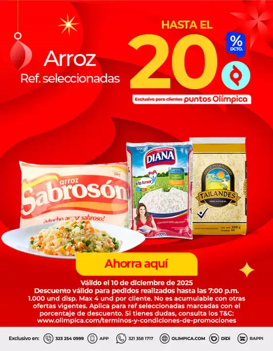 Catálogo Olímpica en Guadalajara de Buga | Descuentos y promociones | 2025-12-10T00:00:00.000Z - 2025-12-10T00:00:00.000Z