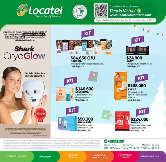 Catálogo Locatel en La Dorada | Volante Locatel | 2025-12-01T00:00:00.000Z - 2025-12-15T00:00:00.000Z