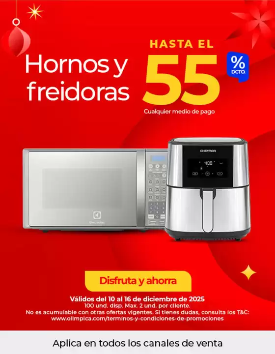 Catálogo Olímpica en Puente Aranda | Ofertas y gangas exclusivas | 2025-12-10T00:00:00.000Z - 2025-12-16T00:00:00.000Z