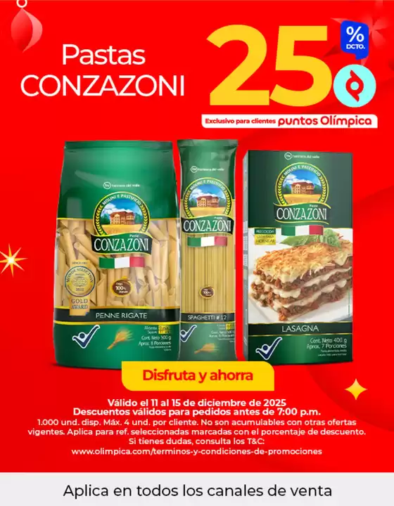 Catálogo Olímpica en Puente Aranda | Nuestras mejores ofertas para ti | 2025-12-11T00:00:00.000Z - 2025-12-15T00:00:00.000Z