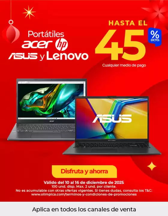 Catálogo Olímpica en Puente Aranda | Excelente oferta para cazadores de gangas | 2025-12-10T00:00:00.000Z - 2025-12-16T00:00:00.000Z