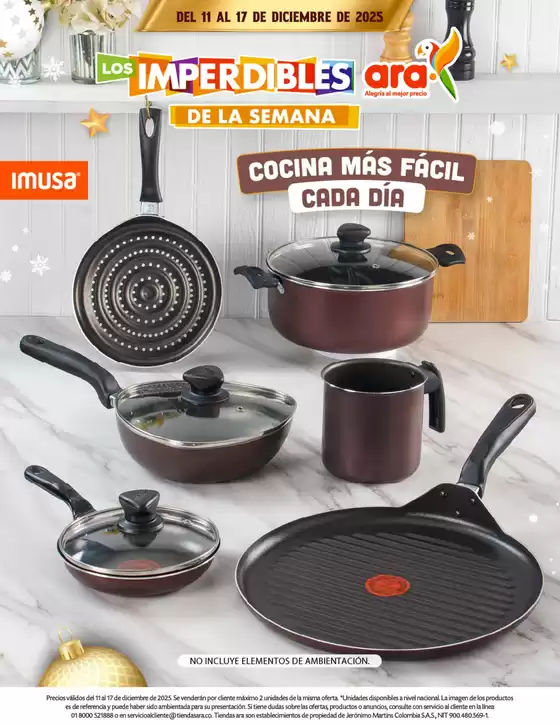 Catálogo Ara en Puente Aranda | Ofertas Ara | 2025-12-11T00:00:00.000Z - 2025-12-17T00:00:00.000Z