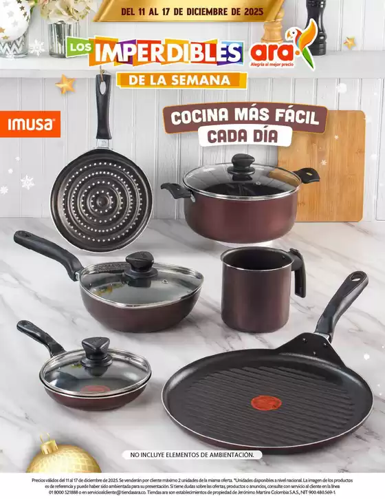 Catálogo Ara en Puente Aranda | IMPERDIBLES S50 AF | 2025-12-11T00:00:00.000Z - 2025-12-17T00:00:00.000Z