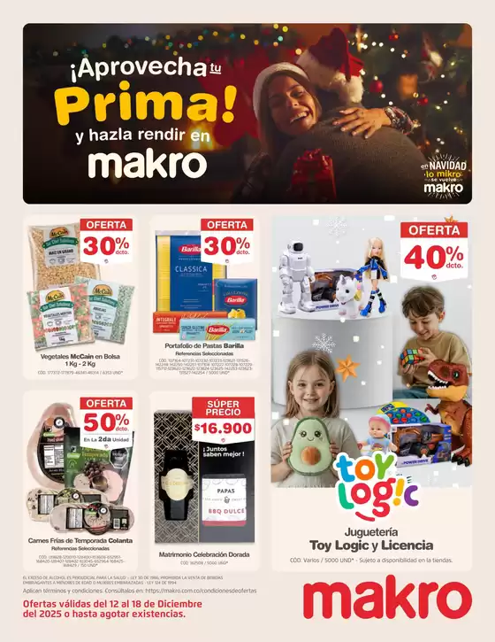 Catálogo Makro en Curillo | Ofertas Temporada V | 2025-12-12T00:00:00.000Z - 2025-12-18T00:00:00.000Z