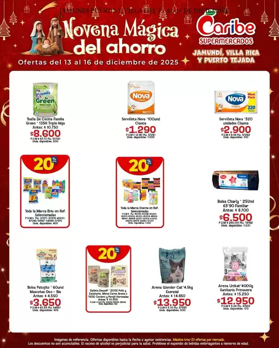 Catálogo Caribe Supermercados en Curillo | Gangas y ofertas actuales | 2025-12-13T00:00:00.000Z - 2025-12-16T00:00:00.000Z