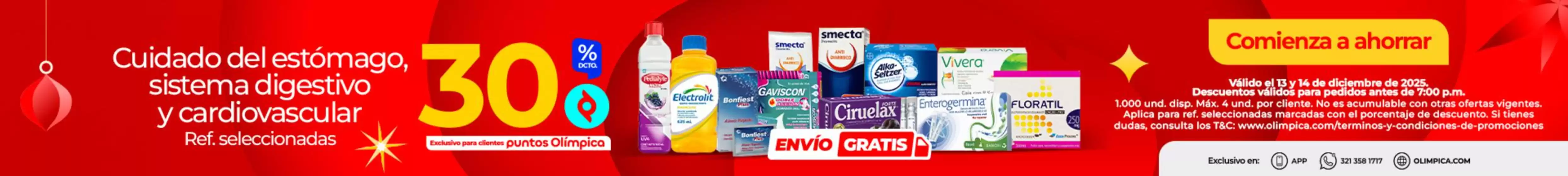 Catálogo Olímpica en Tolú | Ofertas principales y descuentos | 2025-12-13T00:00:00.000Z - 2025-12-14T00:00:00.000Z