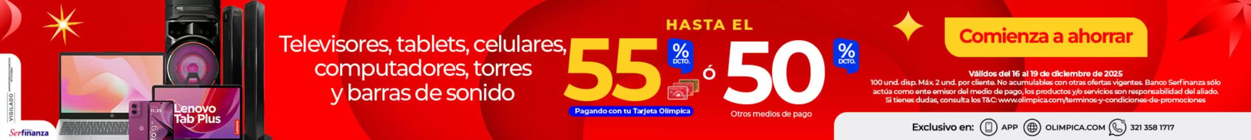 Catálogo Olímpica en Pivijay | Ofertas para cazadores de gangas | 2025-12-16T00:00:00.000Z - 2025-12-19T00:00:00.000Z