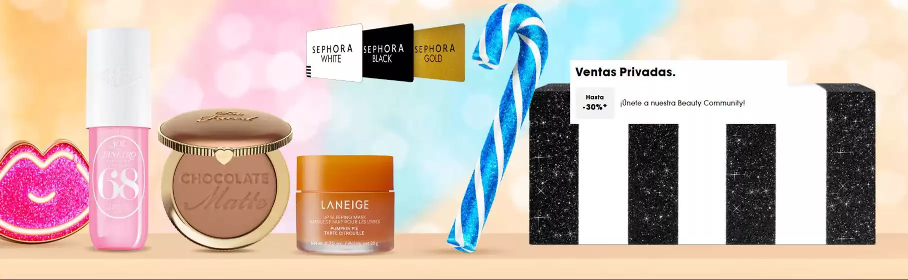 Catálogo Sephora en Candelaria Valle del Cauca | Ventas Privadas Hasta -30%* en tus compras | 2025-12-15T00:00:00.000Z - 2025-12-18T00:00:00.000Z