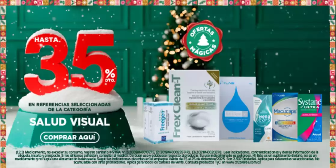 Catálogo Cruz verde en Granada Meta | Ofertas especiales para ti | 2025-12-15T00:00:00.000Z - 2025-12-25T00:00:00.000Z