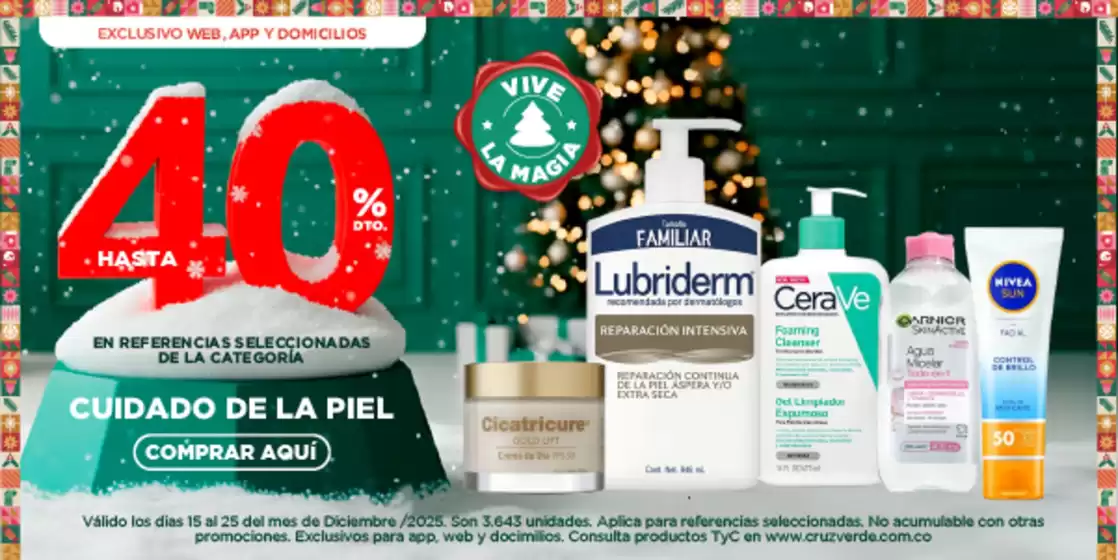 Catálogo Cruz verde en Barrancabermeja | Descubre ofertas atractivas | 2025-12-15T00:00:00.000Z - 2025-12-25T00:00:00.000Z