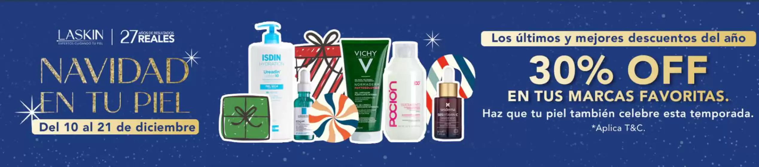 Catálogo Laskin en Bogotá | Navidad en tu piel hasta 30% OFF | 2025-12-15T00:00:00.000Z - 2025-12-21T00:00:00.000Z