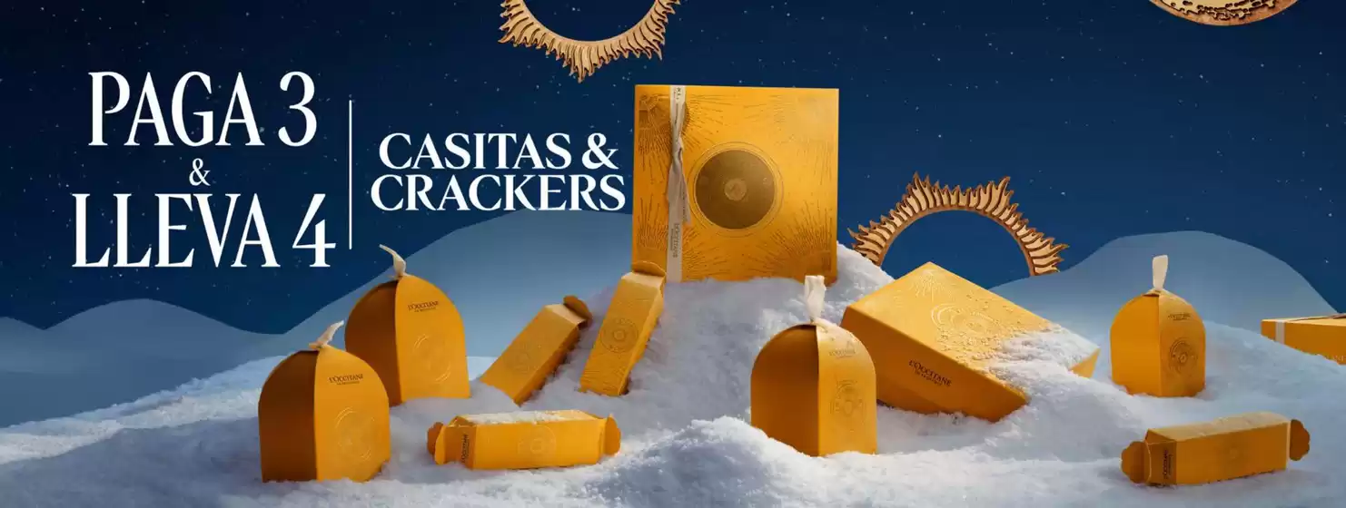 Catálogo L'Occitane en Medellín | Paga 3 & Lleva4 Casitas &Crackers | 2025-12-15T00:00:00.000Z - 2025-12-25T00:00:00.000Z