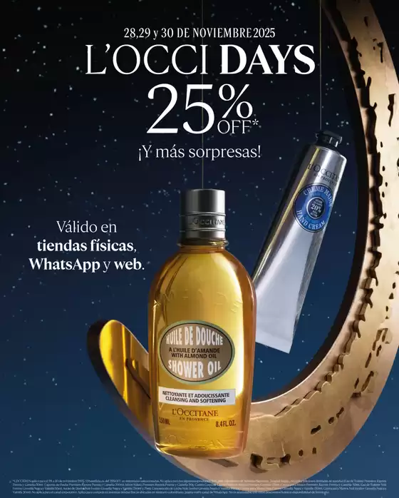 Catálogo L'Occitane en Medellín | L'Occitane Days 25% OFF | 2025-12-28T00:00:00.000Z - 2025-12-30T00:00:00.000Z