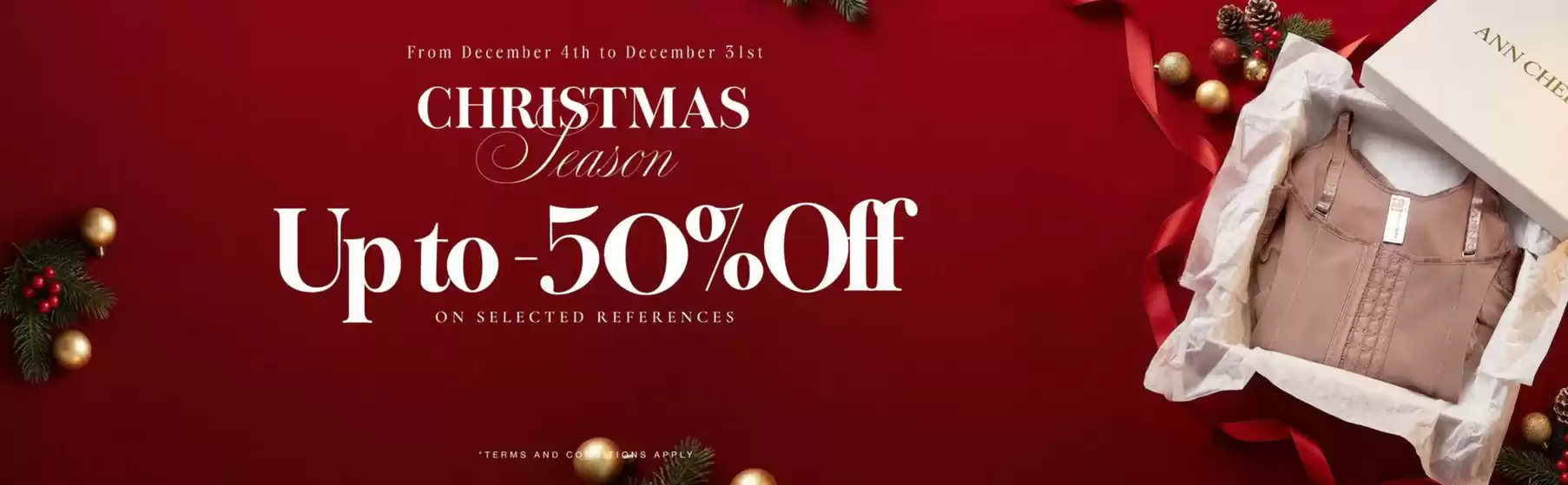 Catálogo Fajas Ann Chery en Bucaramanga | Christmas Season 50% OFF | 2025-12-15T00:00:00.000Z - 2025-12-31T00:00:00.000Z