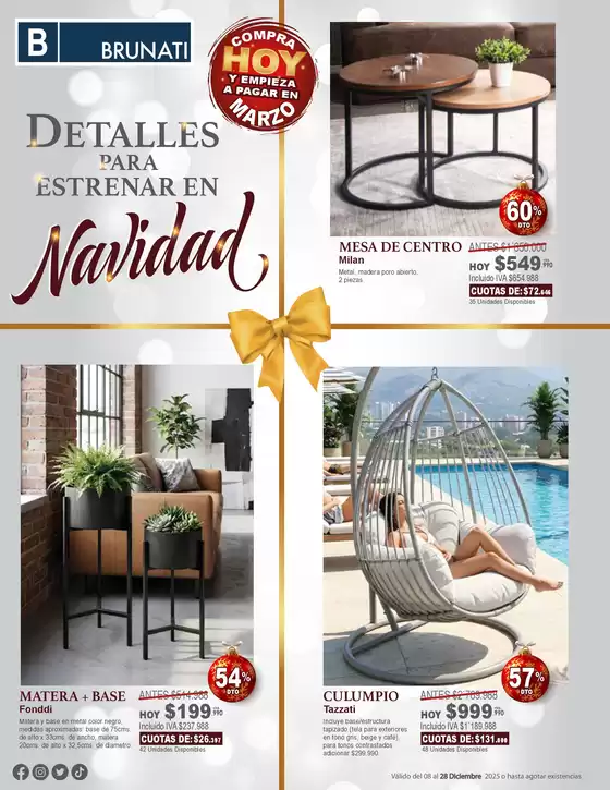 Catálogo Brunati en Herrán | Catálogo descuentos Diciembre | 2025-12-15T00:00:00.000Z - 2025-12-28T00:00:00.000Z