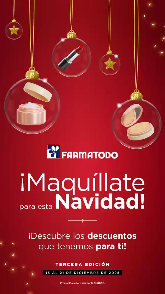 Catálogo FarmaTodo en Juan de Acosta | Folleto de Maquillaje 15 AL 21 | 2025-12-15T00:00:00.000Z - 2025-12-21T00:00:00.000Z