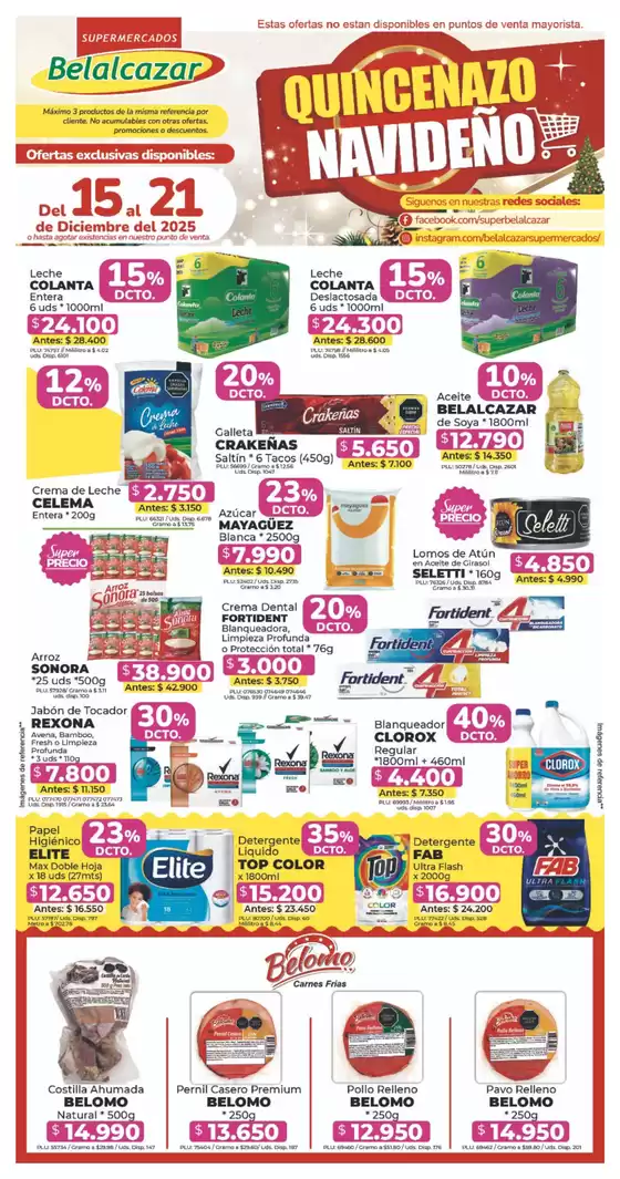 Catálogo Belalcazar en Aracataca | Catálogo Belalcazar | 2025-12-15T00:00:00.000Z - 2025-12-21T00:00:00.000Z