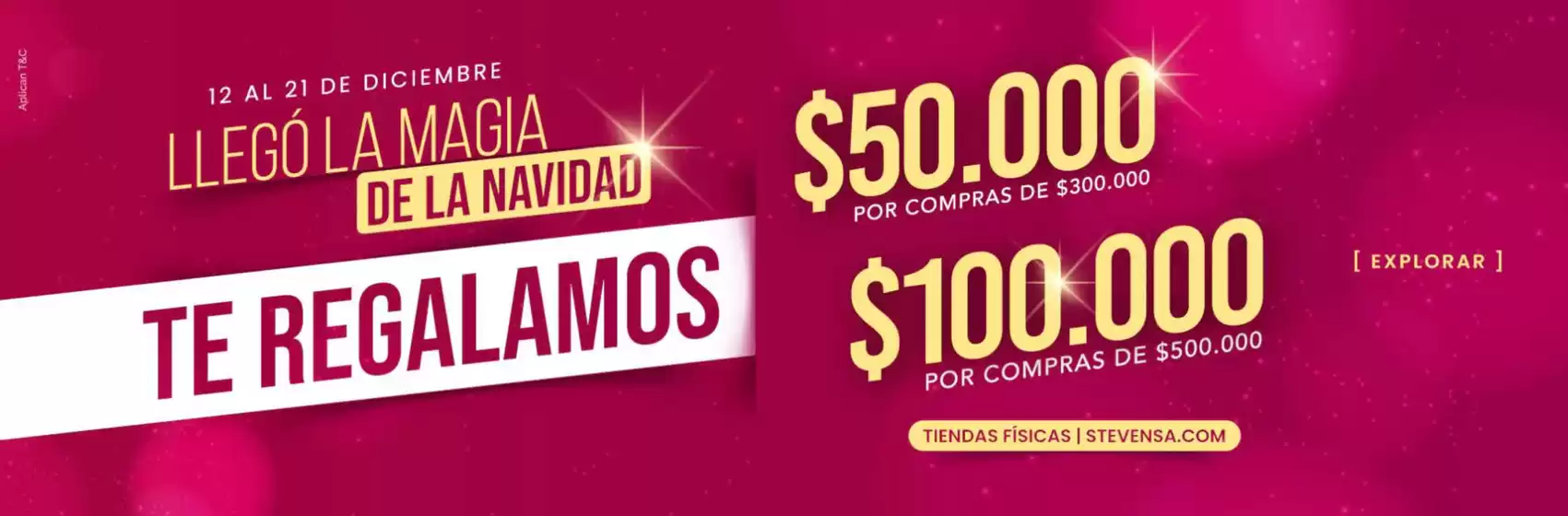 Catálogo St. Even en Bogotá | Te Regalamos $100.00 por compras $500.000 , $50.000 por compras $300.000 | 2025-12-16T00:00:00.000Z - 2025-12-21T00:00:00.000Z