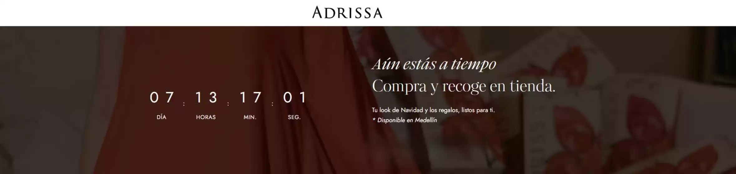 Catálogo Adrissa en Bogotá | Aun estas a tiempo Compra y recoge en tienda | 2025-12-16T00:00:00.000Z - 2025-12-23T00:00:00.000Z