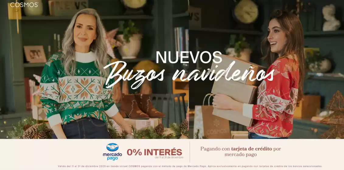 Catálogo Cosmos en Bogotá | Nuevos Buzos Navidenos | 2025-12-16T00:00:00.000Z - 2025-12-31T00:00:00.000Z
