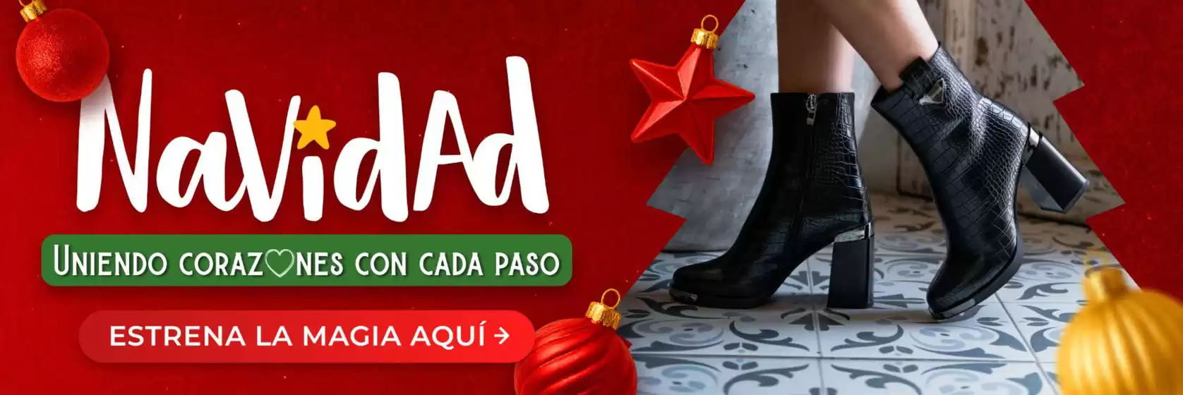 Catálogo Calzado Bucaramanga en Medellín | Navidad uniendo coraznes con cada paso | 2025-12-17T00:00:00.000Z - 2025-12-24T00:00:00.000Z