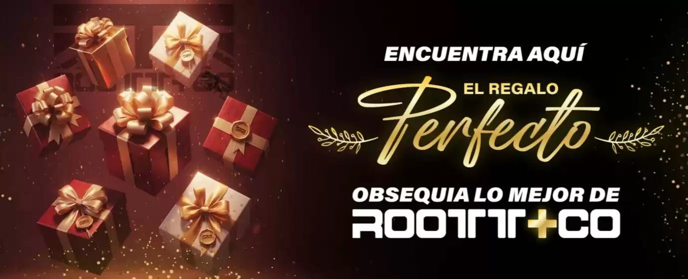 Catálogo Roott + Co en Medellín | El Regalo Perfecto Roott + Co | 2025-12-17T00:00:00.000Z - 2025-12-25T00:00:00.000Z