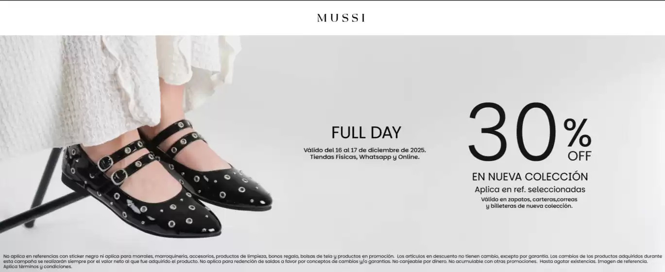 Catálogo Mussi en Medellín | Full Day 30% OFF | 2025-12-17T00:00:00.000Z - 2025-12-17T00:00:00.000Z