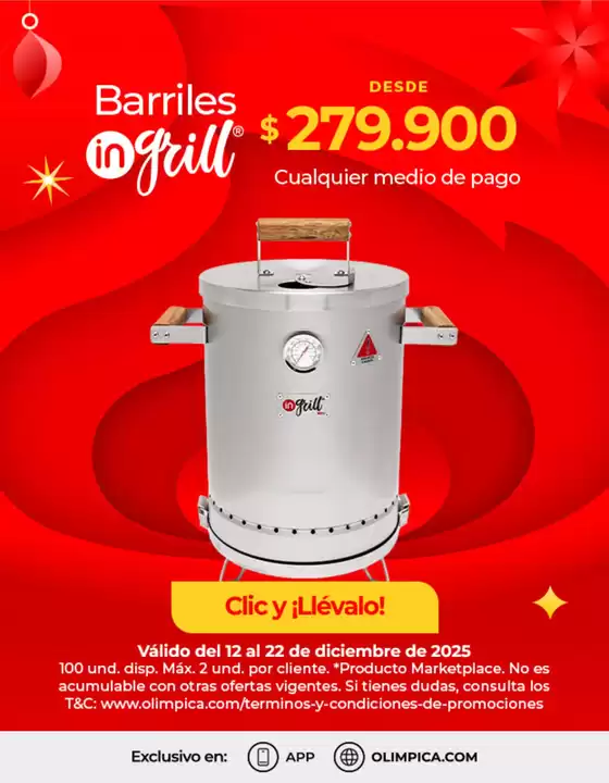 Catálogo Olímpica en Málaga | Nuestras mejores ofertas para ti | 2025-12-12T00:00:00.000Z - 2025-12-22T00:00:00.000Z