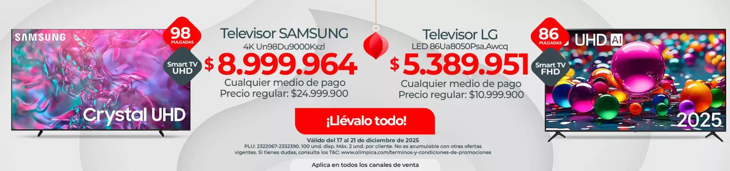 Catálogo Olímpica en Málaga | Nuevas ofertas para descubrir | 2025-12-17T00:00:00.000Z - 2025-12-21T00:00:00.000Z
