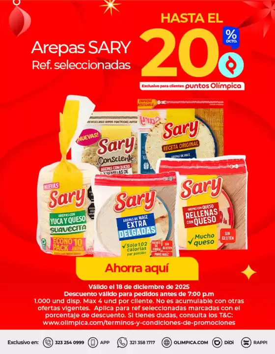 Catálogo Olímpica en Buenaventura | Ofertas para cazadores de gangas | 2025-12-18T00:00:00.000Z - 2025-12-18T00:00:00.000Z