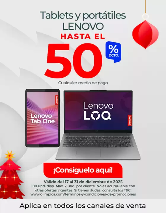 Catálogo Olímpica en Buenaventura | Ofertas especiales atractivas para todos | 2025-12-17T00:00:00.000Z - 2025-12-31T00:00:00.000Z