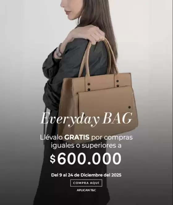 Catálogo Fuera de Serie en Mosquera Cundinamarca | Everyday Bag, Gratis con Compras superiores a $600.000 | 2025-12-18T00:00:00.000Z - 2025-12-24T00:00:00.000Z