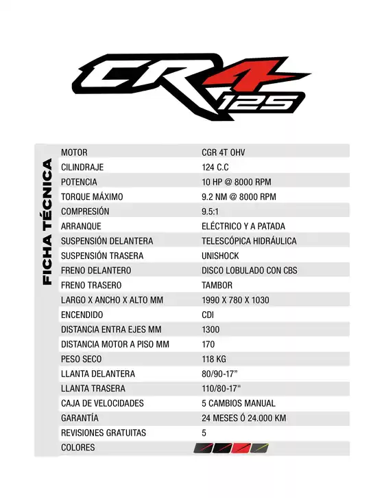 Catálogo AKT en Calarcá | Cr4 125 unishock | 2025-12-19T00:00:00.000Z - 2026-01-02T00:00:00.000Z