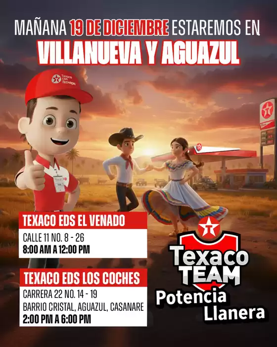 Catálogo Texaco con Techron en Sevilla | Prepárate para llevarte premios exclusivos de la marce | 2025-12-19T00:00:00.000Z - 2025-12-19T00:00:00.000Z