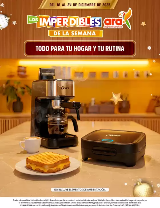 Catálogo Ara en Ovejas | Ofertas Ara | 2025-12-18T00:00:00.000Z - 2025-12-24T00:00:00.000Z