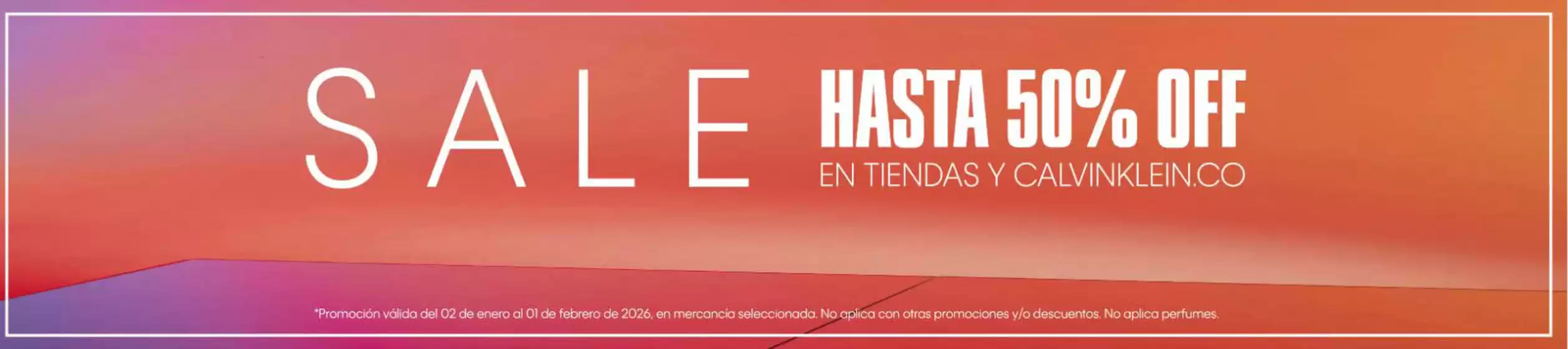 Catálogo Calvin Klein en Cali | Sale Hasta 50% OFF | 2026-01-14T00:00:00.000Z - 2026-02-01T00:00:00.000Z