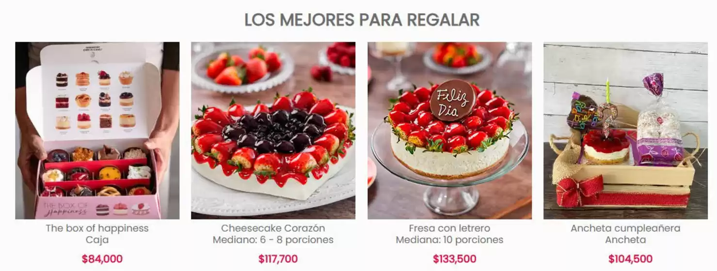 Catálogo American Cheesecakes en Villavicencio | Los Mejores para Regalar | 2026-01-23T00:00:00.000Z - 2026-02-15T00:00:00.000Z