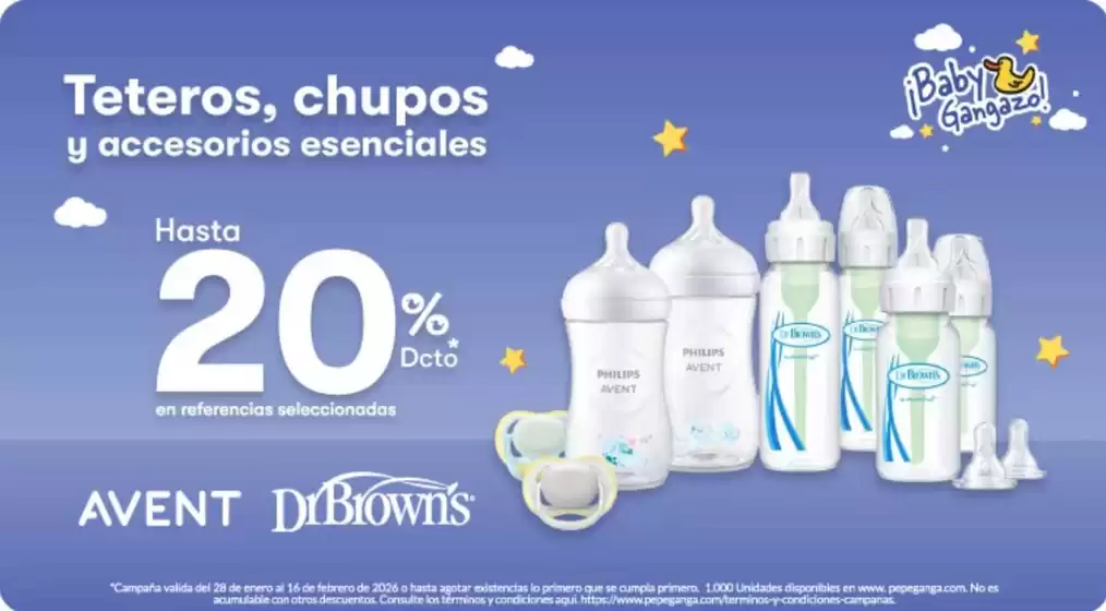 Catálogo Pepe Ganga en Armenia | Ofertas Baby Gangazo | 2026-01-28T00:00:00.000Z - 2026-02-16T00:00:00.000Z