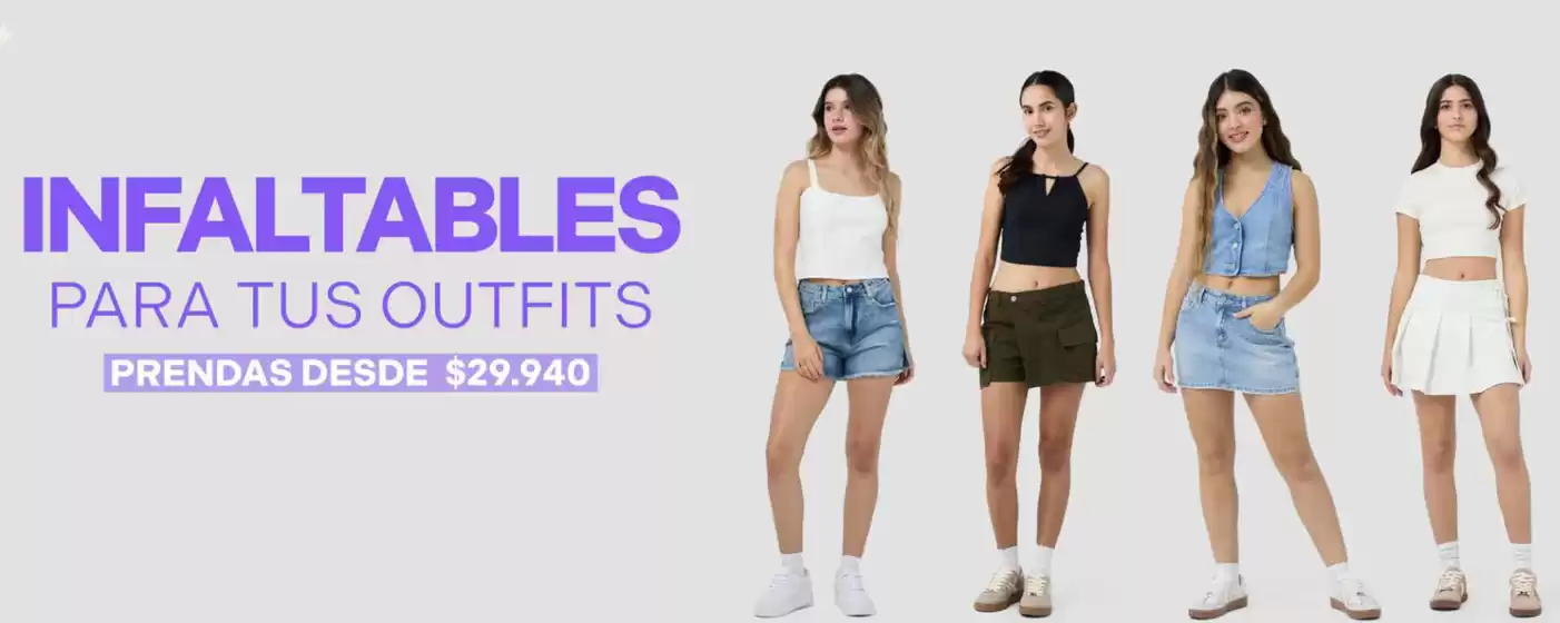 Catálogo Stop Jeans en Cali | Infatables para tus Outfits desde $29.940 en YOYO | 2026-01-30T00:00:00.000Z - 2026-02-01T00:00:00.000Z