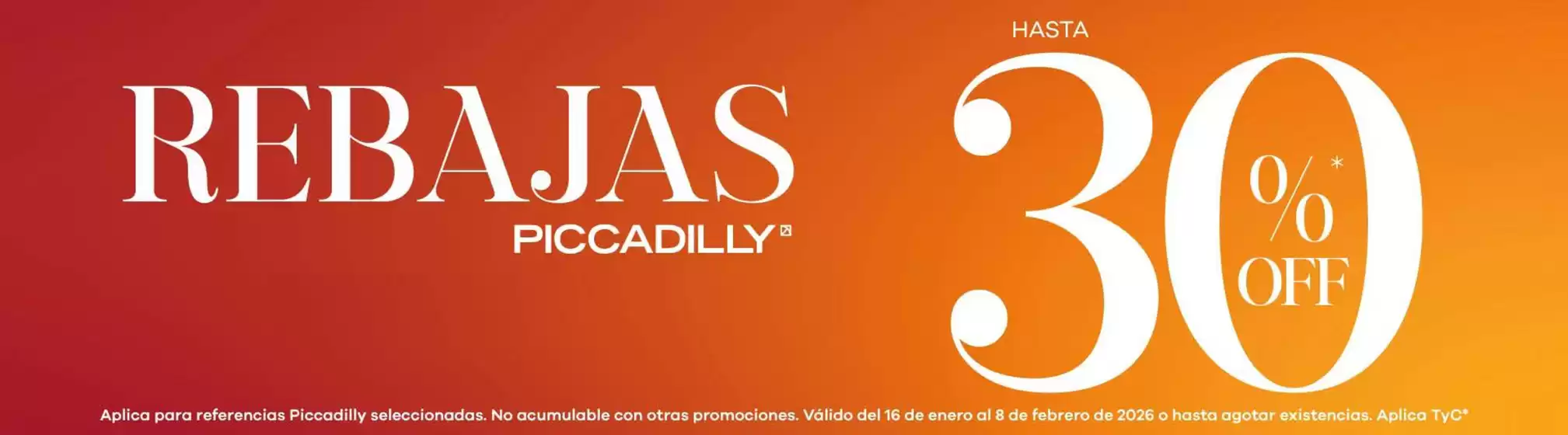 Catálogo Calzatodo en Boyacá | Rebajas Piccadilly Hasta 30% Dto | 2026-01-30T00:00:00.000Z - 2026-02-08T00:00:00.000Z